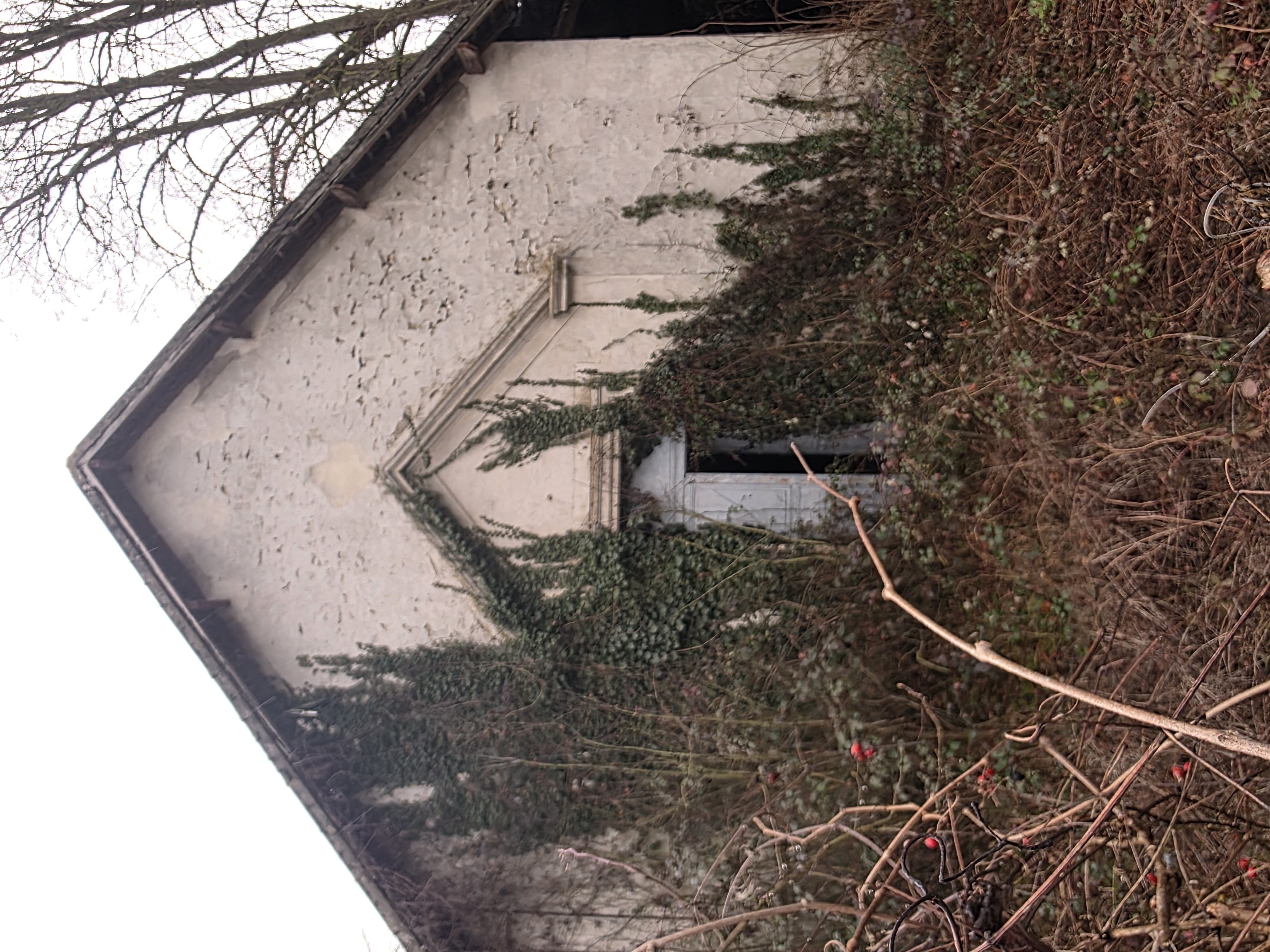 Temple abandonné - Gommecourt - route de Bennecourt'