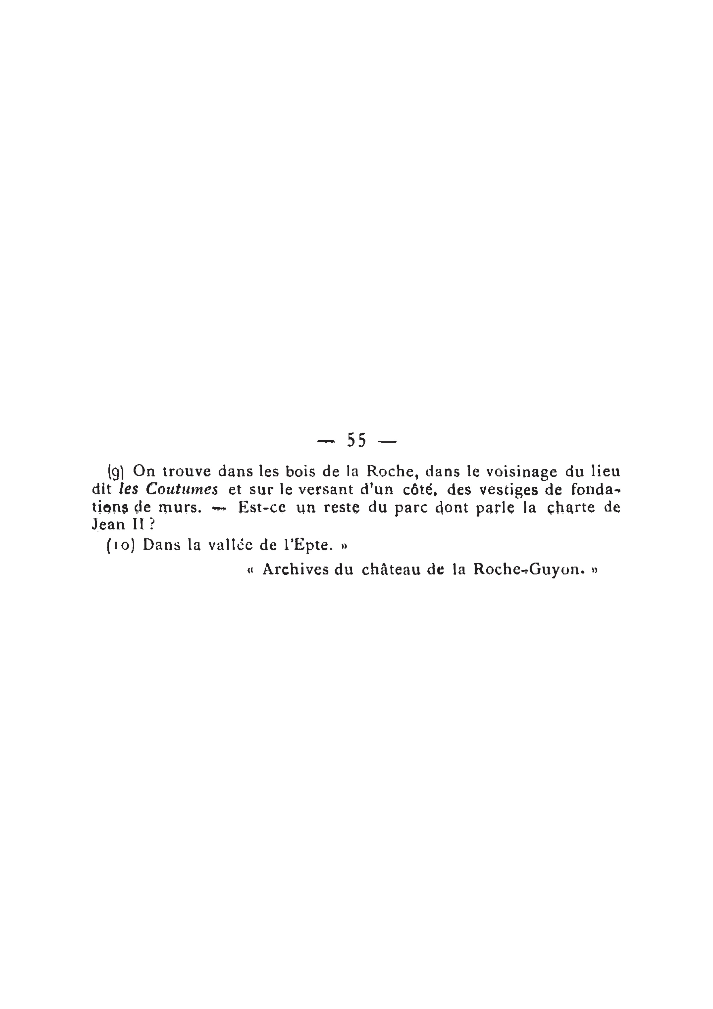 Notes de bas de page