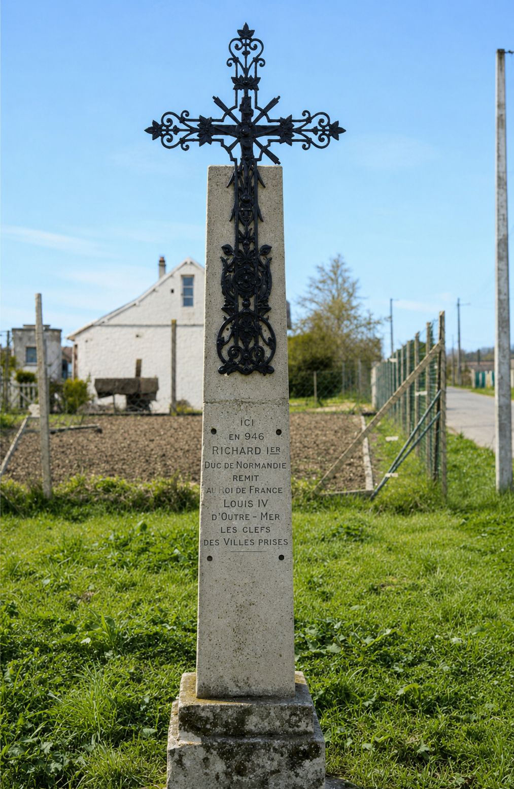 Croix du rond-point de Clédeville