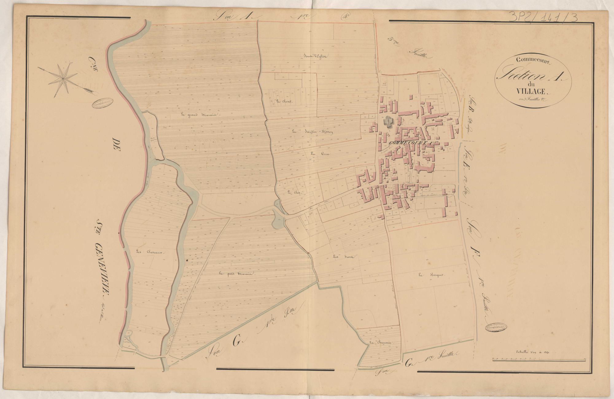 Section A du Village, 2e feuille