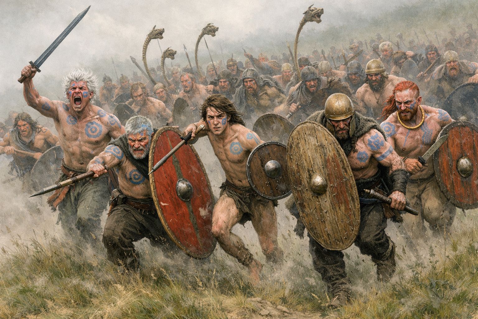 Reconstitution d'une charge gauloise