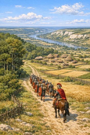 Arrivée des romains sur le plateau du Vexin