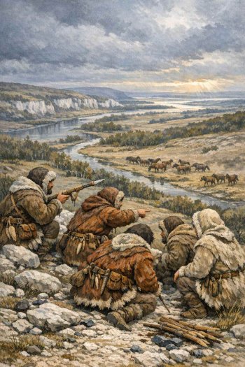 Chasseurs magdaléniens au confluent de la Seine et l'Epte