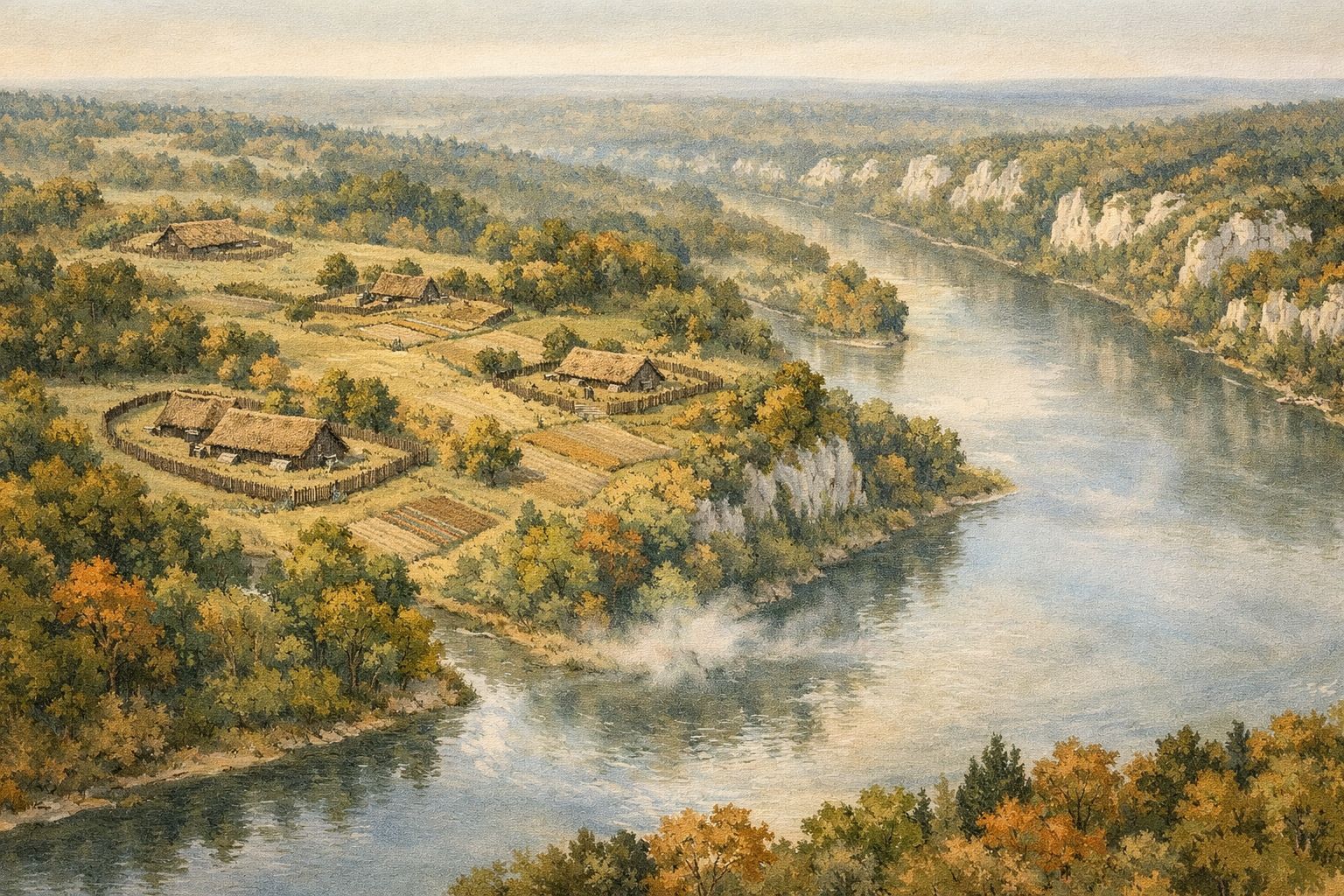 Panorama vallée Seine-Epte