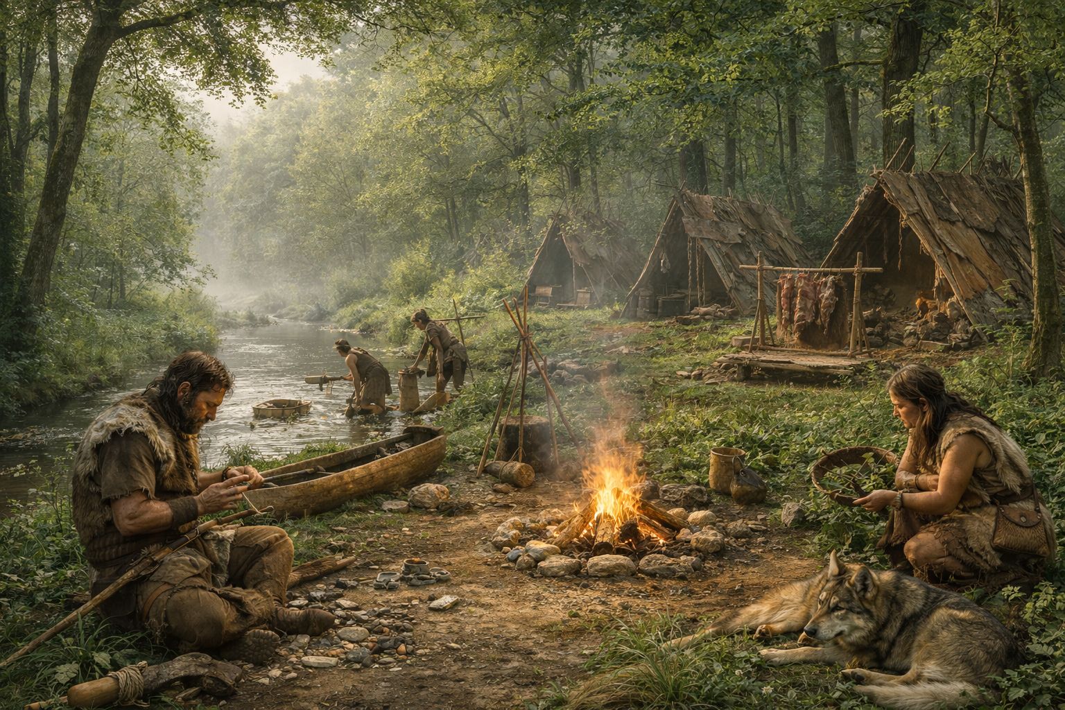 mesolithique-famille mesolithique-famille