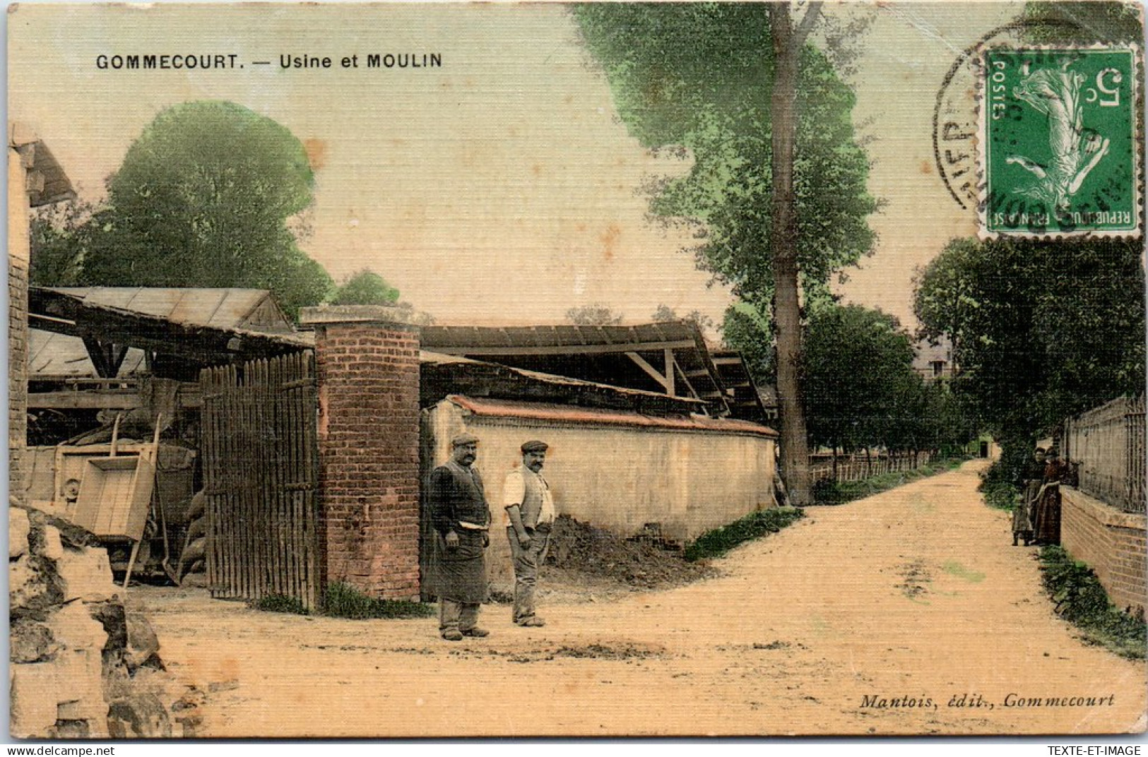 CPA-Usine-et-moulin