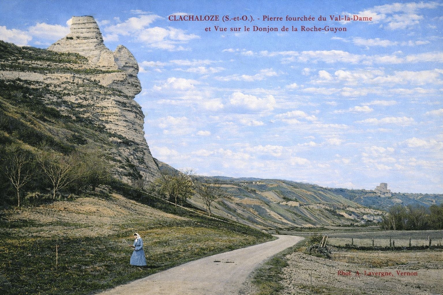 CPA-Clachaloze-ValDeDame-debutXXe-colorise